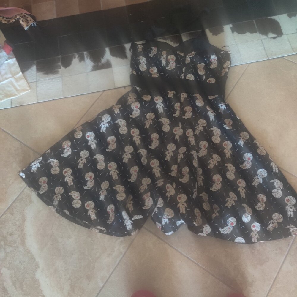 Banned Apparel voodoo doll dress size 2xl 18 UK New